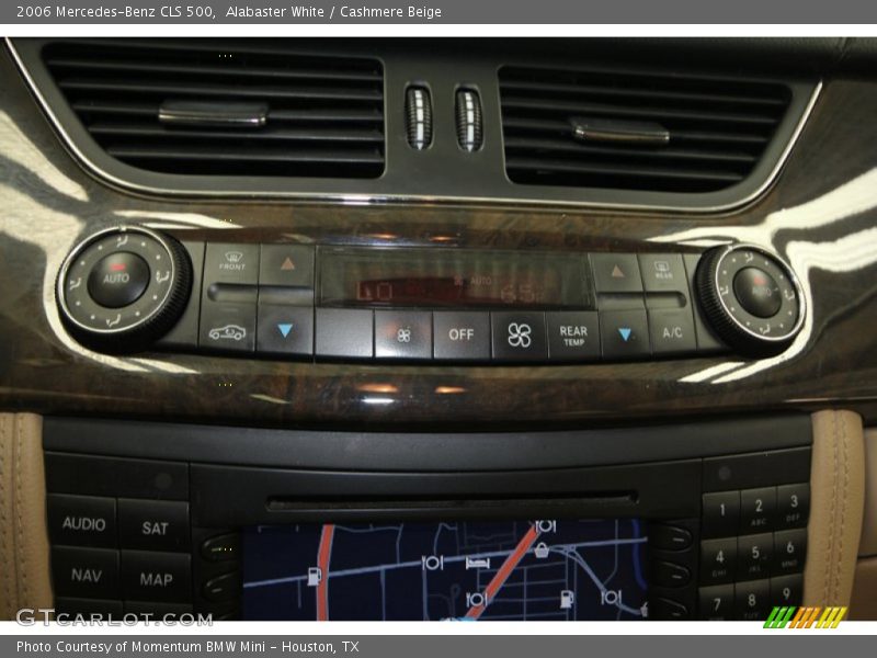 Alabaster White / Cashmere Beige 2006 Mercedes-Benz CLS 500
