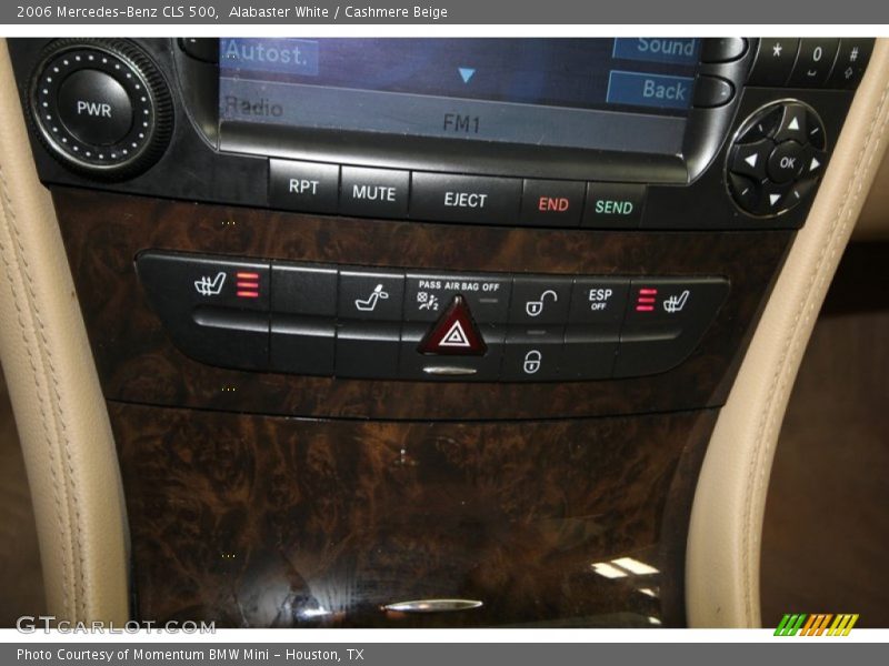 Alabaster White / Cashmere Beige 2006 Mercedes-Benz CLS 500