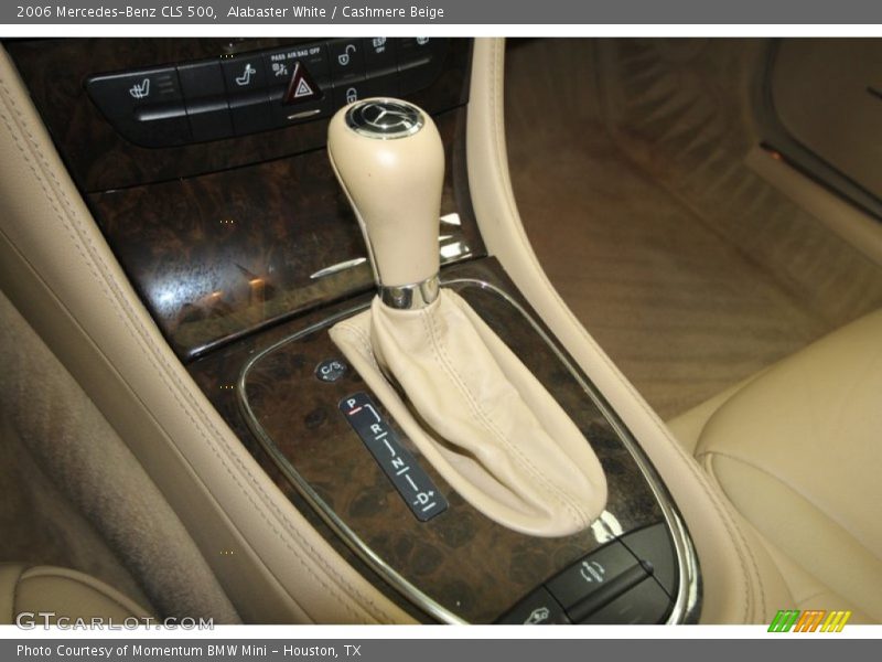 Alabaster White / Cashmere Beige 2006 Mercedes-Benz CLS 500