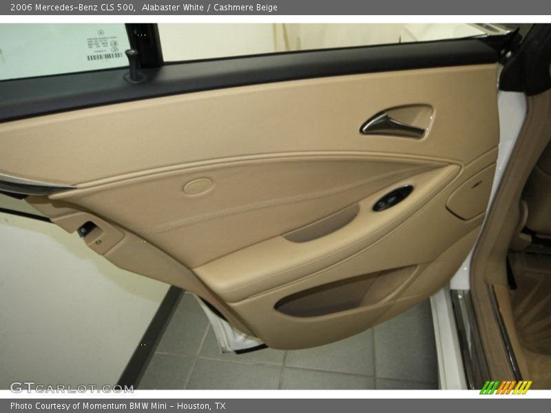 Alabaster White / Cashmere Beige 2006 Mercedes-Benz CLS 500