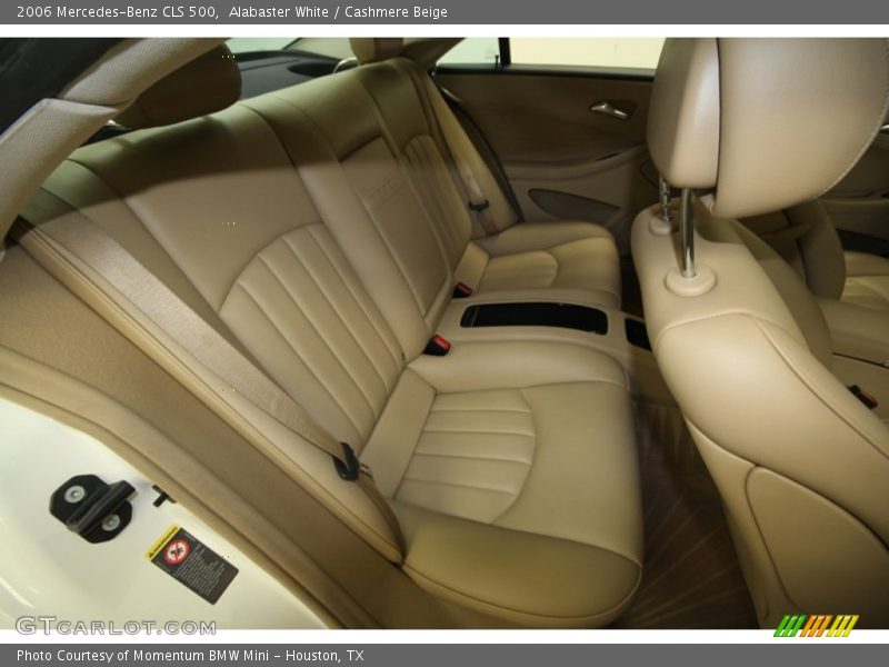 Alabaster White / Cashmere Beige 2006 Mercedes-Benz CLS 500
