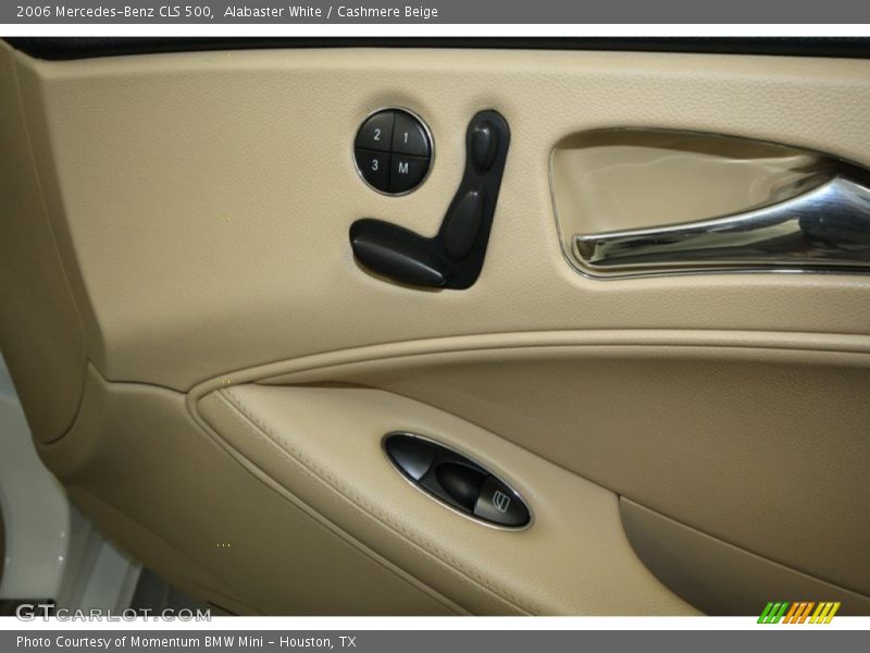 Alabaster White / Cashmere Beige 2006 Mercedes-Benz CLS 500
