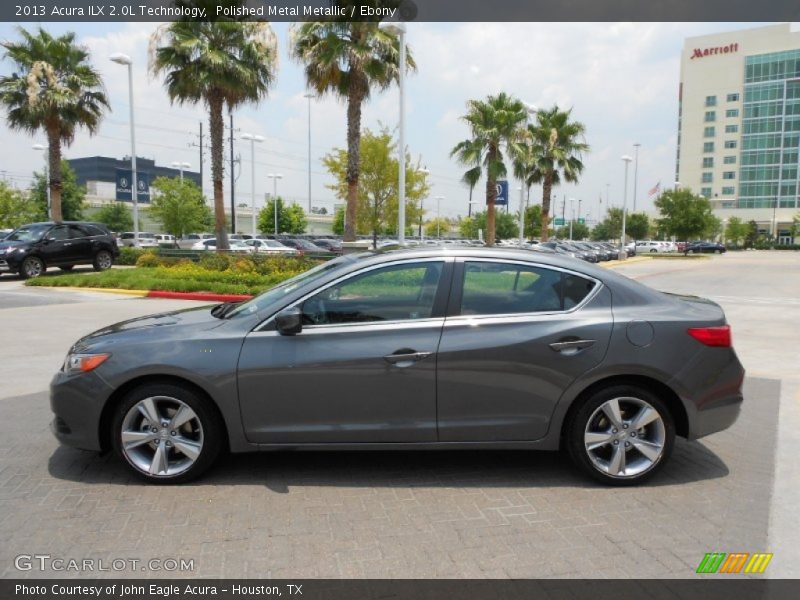 Polished Metal Metallic / Ebony 2013 Acura ILX 2.0L Technology