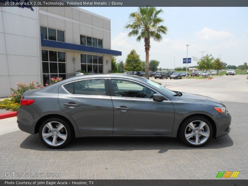 Polished Metal Metallic / Ebony 2013 Acura ILX 2.0L Technology