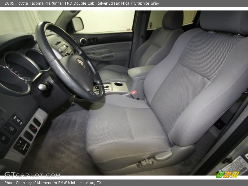 Silver Streak Mica / Graphite Gray 2005 Toyota Tacoma PreRunner TRD Double Cab