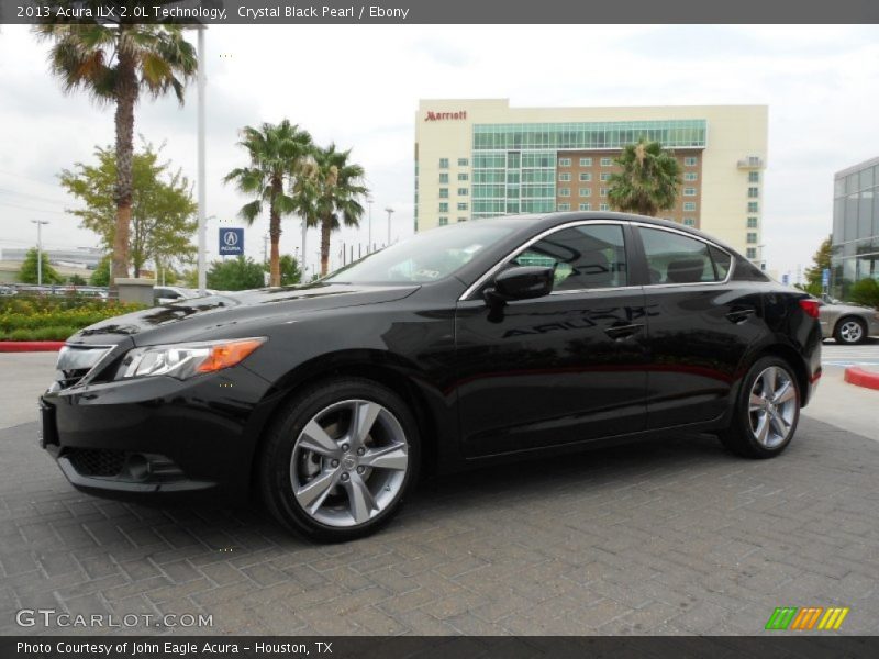 Crystal Black Pearl / Ebony 2013 Acura ILX 2.0L Technology