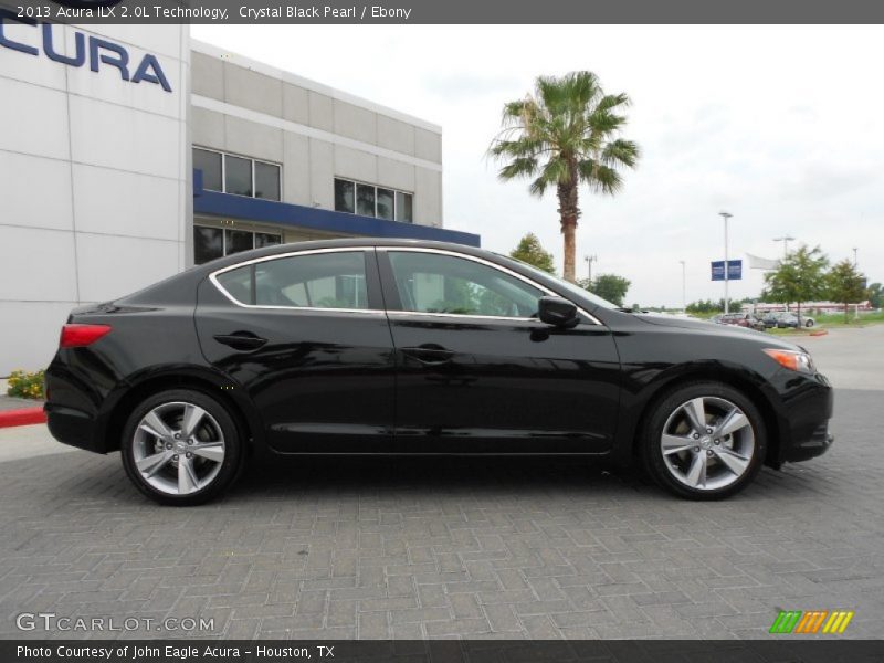 Crystal Black Pearl / Ebony 2013 Acura ILX 2.0L Technology