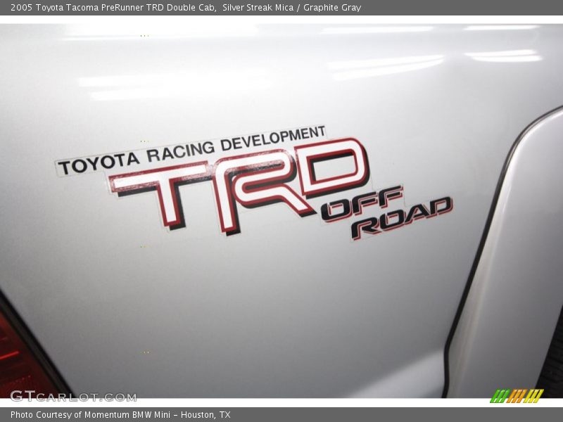 Silver Streak Mica / Graphite Gray 2005 Toyota Tacoma PreRunner TRD Double Cab