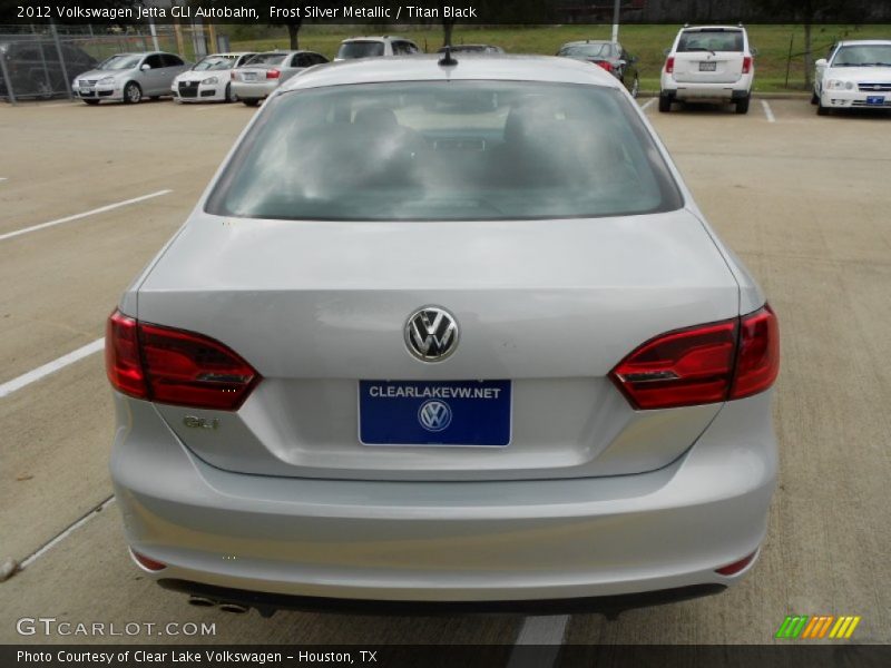 Frost Silver Metallic / Titan Black 2012 Volkswagen Jetta GLI Autobahn
