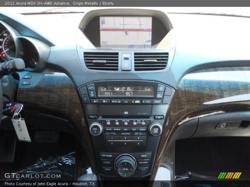 Grigio Metallic / Ebony 2012 Acura MDX SH-AWD Advance