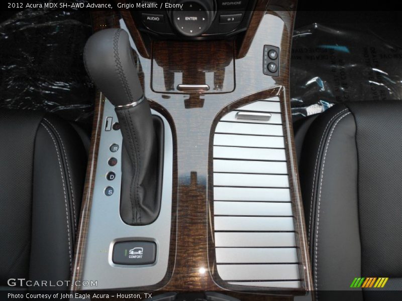 Grigio Metallic / Ebony 2012 Acura MDX SH-AWD Advance