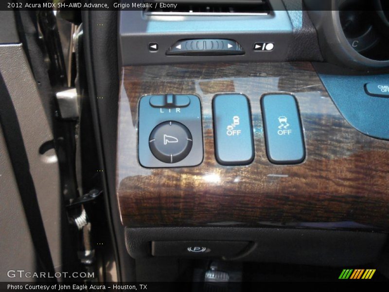Grigio Metallic / Ebony 2012 Acura MDX SH-AWD Advance