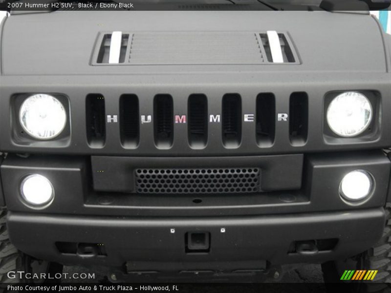 Black / Ebony Black 2007 Hummer H2 SUV