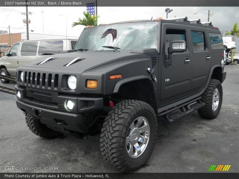 Custom Matte Black - 2007 Hummer H2 SUV
