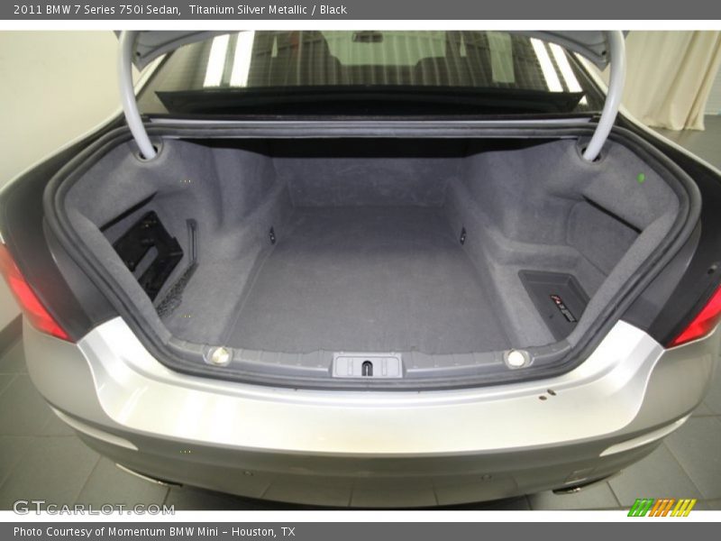 Titanium Silver Metallic / Black 2011 BMW 7 Series 750i Sedan