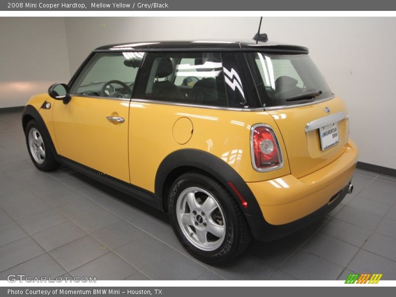 Mellow Yellow / Grey/Black 2008 Mini Cooper Hardtop
