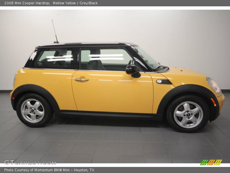 Mellow Yellow / Grey/Black 2008 Mini Cooper Hardtop