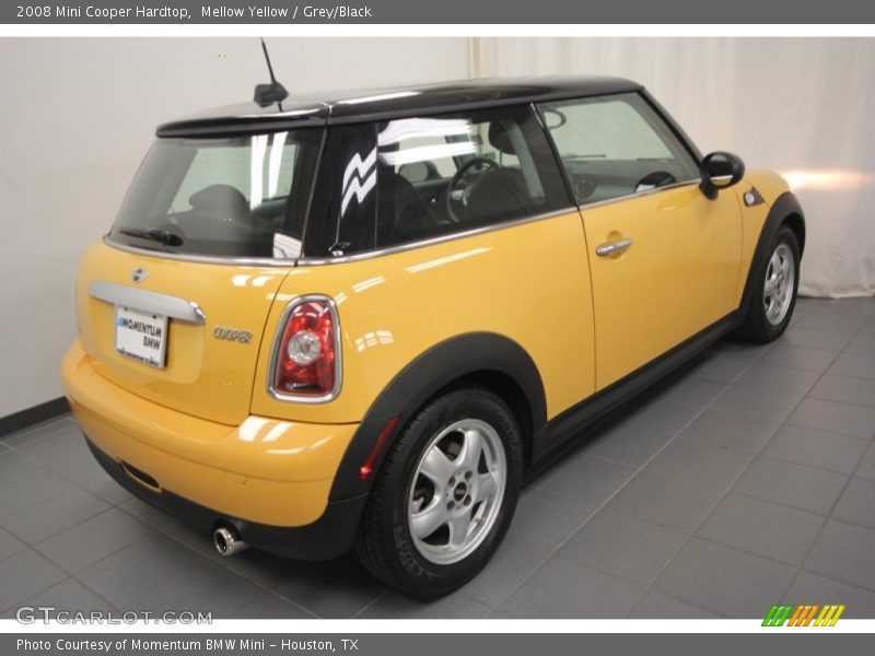 Mellow Yellow / Grey/Black 2008 Mini Cooper Hardtop