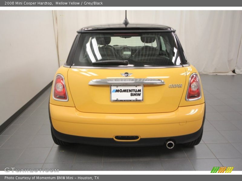 Mellow Yellow / Grey/Black 2008 Mini Cooper Hardtop