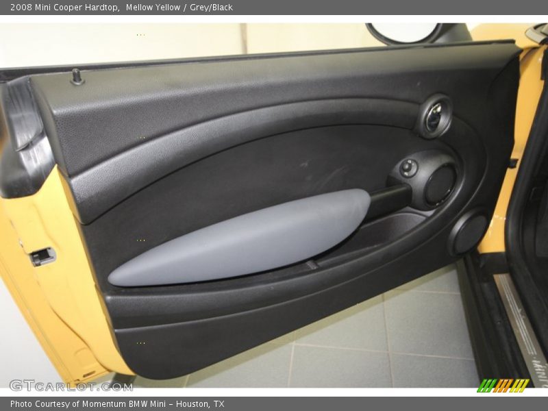 Mellow Yellow / Grey/Black 2008 Mini Cooper Hardtop
