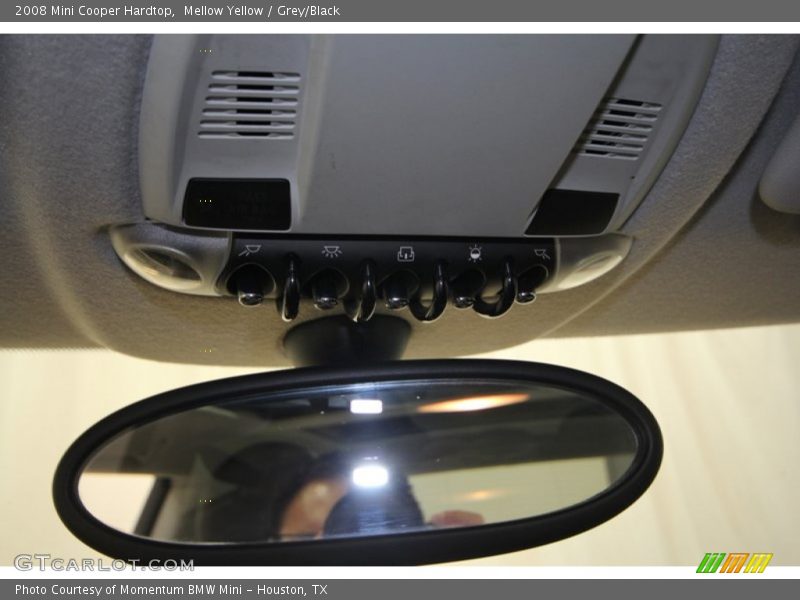 Mellow Yellow / Grey/Black 2008 Mini Cooper Hardtop