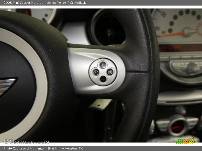 Mellow Yellow / Grey/Black 2008 Mini Cooper Hardtop