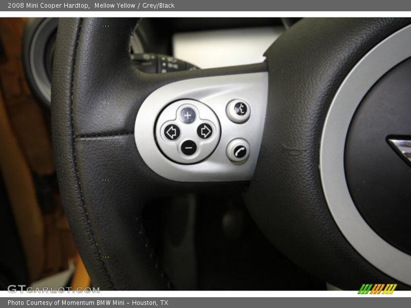 Mellow Yellow / Grey/Black 2008 Mini Cooper Hardtop