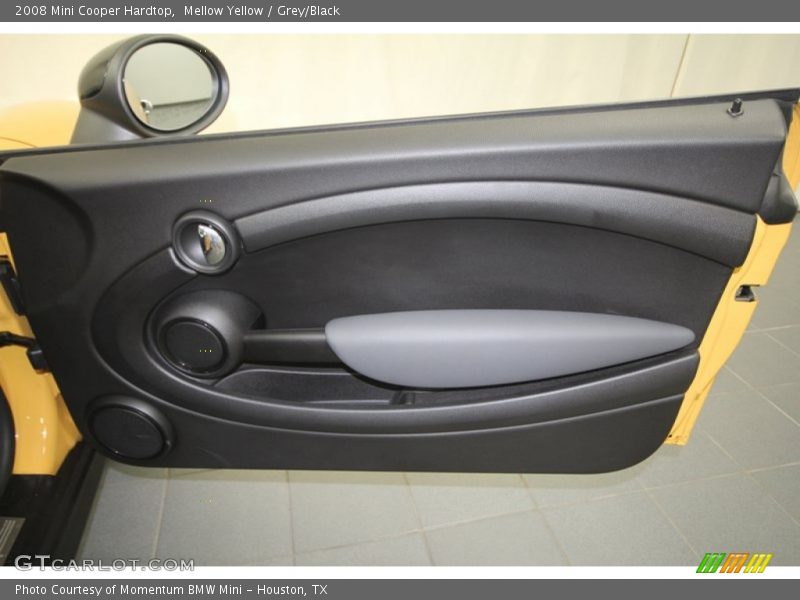 Mellow Yellow / Grey/Black 2008 Mini Cooper Hardtop