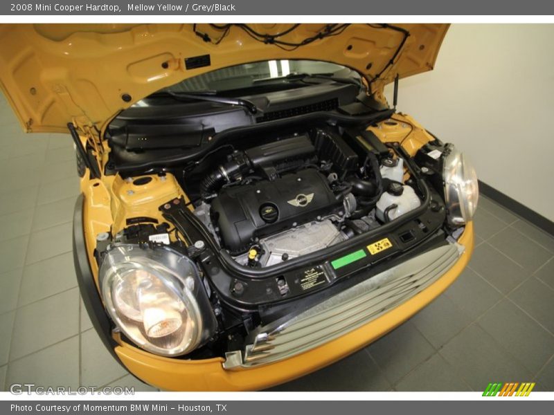 Mellow Yellow / Grey/Black 2008 Mini Cooper Hardtop