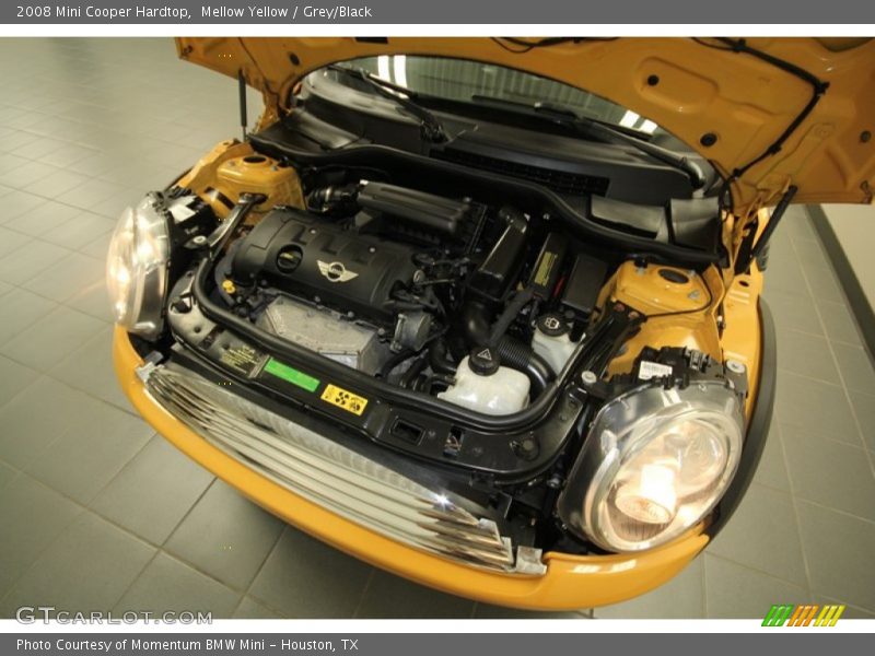 Mellow Yellow / Grey/Black 2008 Mini Cooper Hardtop