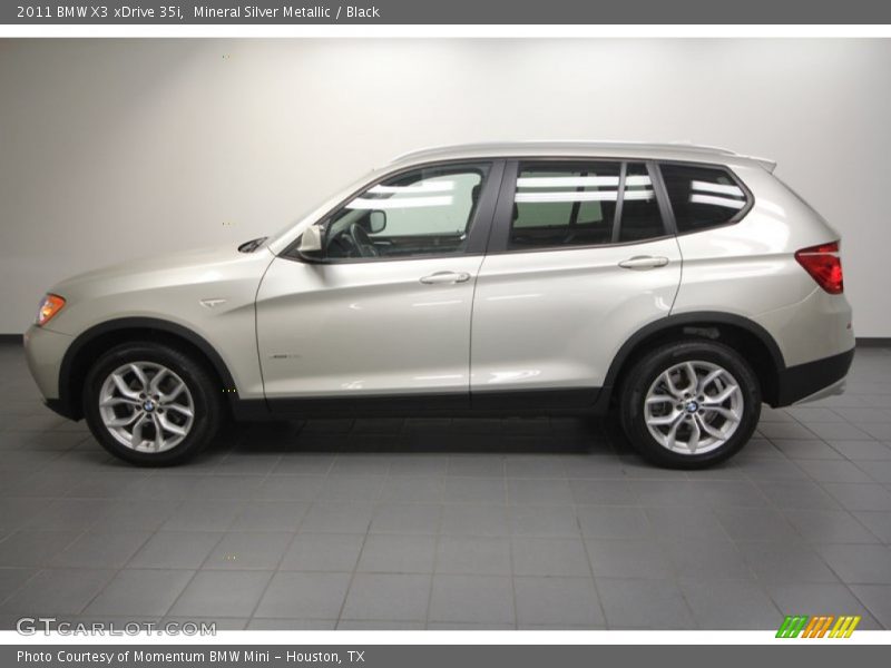  2011 X3 xDrive 35i Mineral Silver Metallic