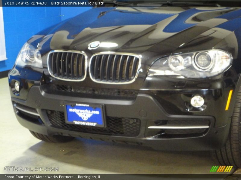 Black Sapphire Metallic / Black 2010 BMW X5 xDrive30i