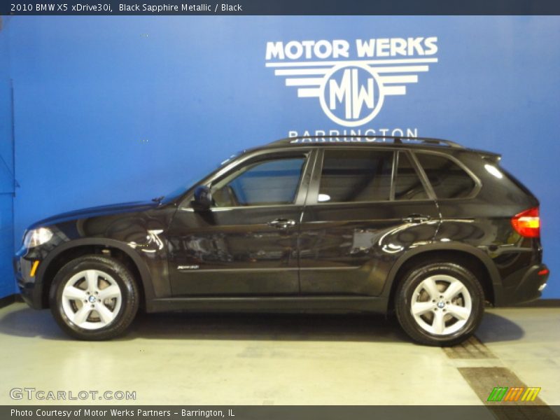 Black Sapphire Metallic / Black 2010 BMW X5 xDrive30i