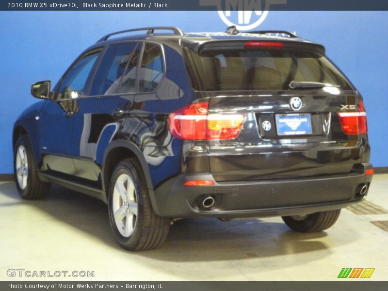 Black Sapphire Metallic / Black 2010 BMW X5 xDrive30i
