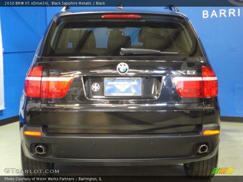 Black Sapphire Metallic / Black 2010 BMW X5 xDrive30i