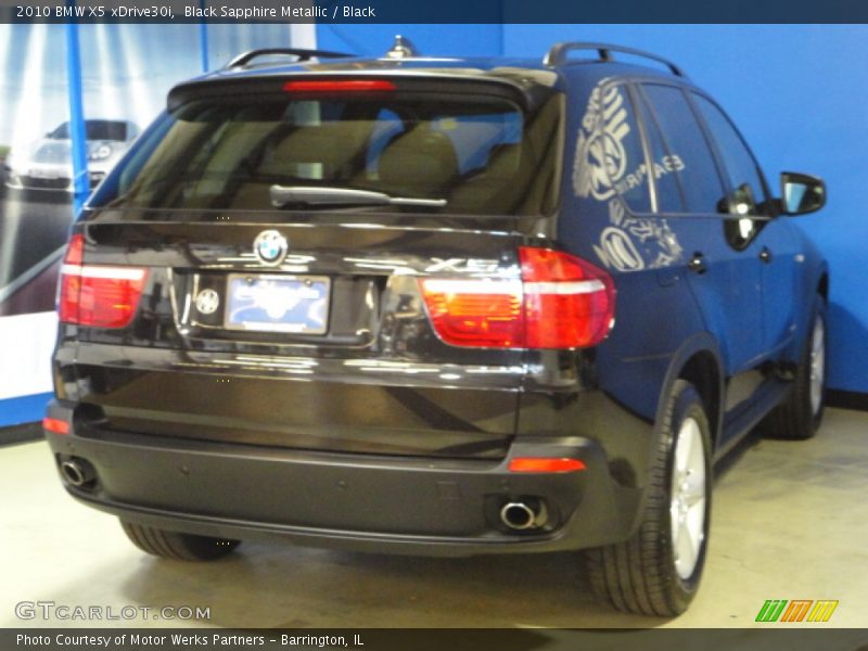 Black Sapphire Metallic / Black 2010 BMW X5 xDrive30i