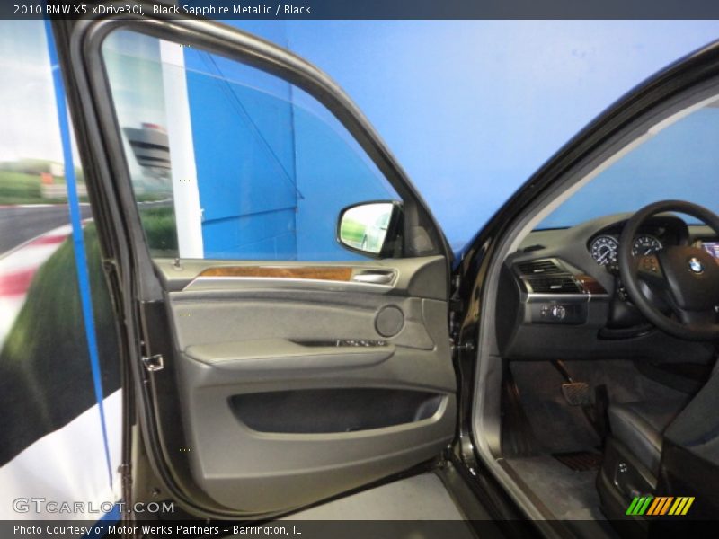 Black Sapphire Metallic / Black 2010 BMW X5 xDrive30i