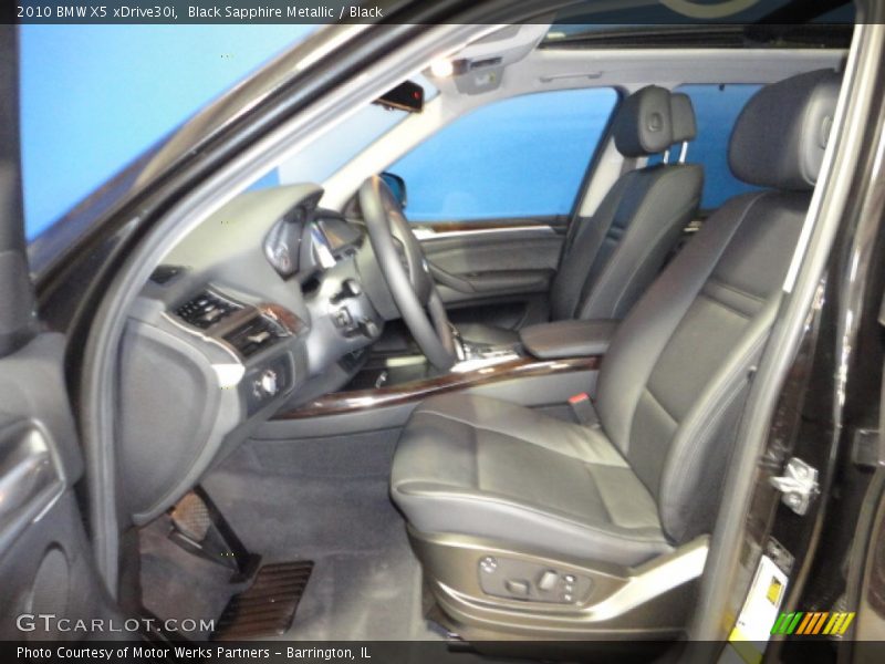Black Sapphire Metallic / Black 2010 BMW X5 xDrive30i