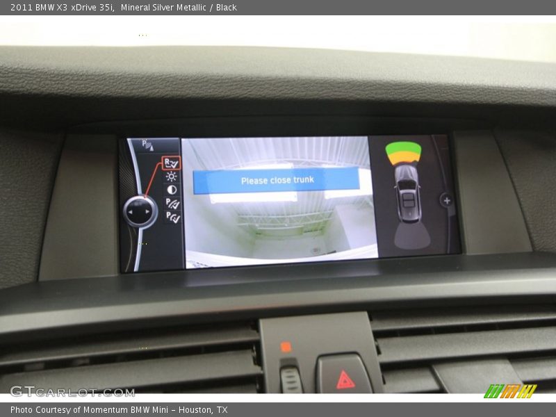 Mineral Silver Metallic / Black 2011 BMW X3 xDrive 35i