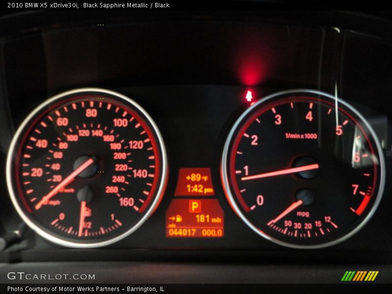 Black Sapphire Metallic / Black 2010 BMW X5 xDrive30i