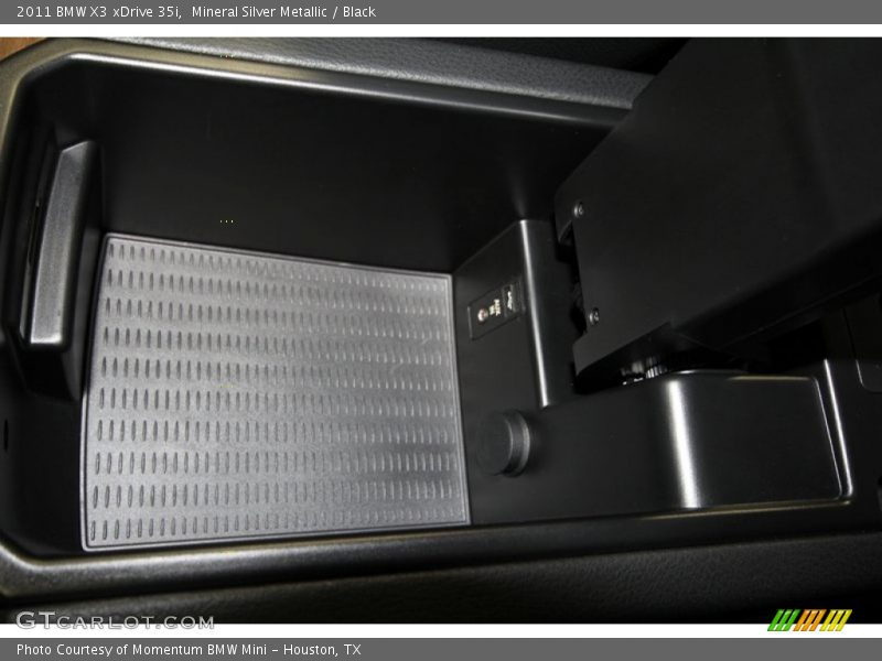Mineral Silver Metallic / Black 2011 BMW X3 xDrive 35i