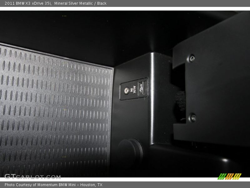 Mineral Silver Metallic / Black 2011 BMW X3 xDrive 35i