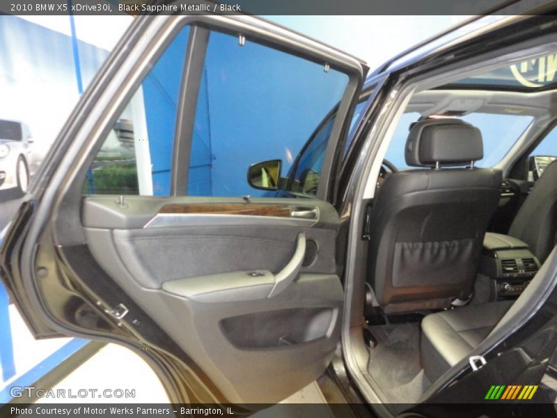 Black Sapphire Metallic / Black 2010 BMW X5 xDrive30i