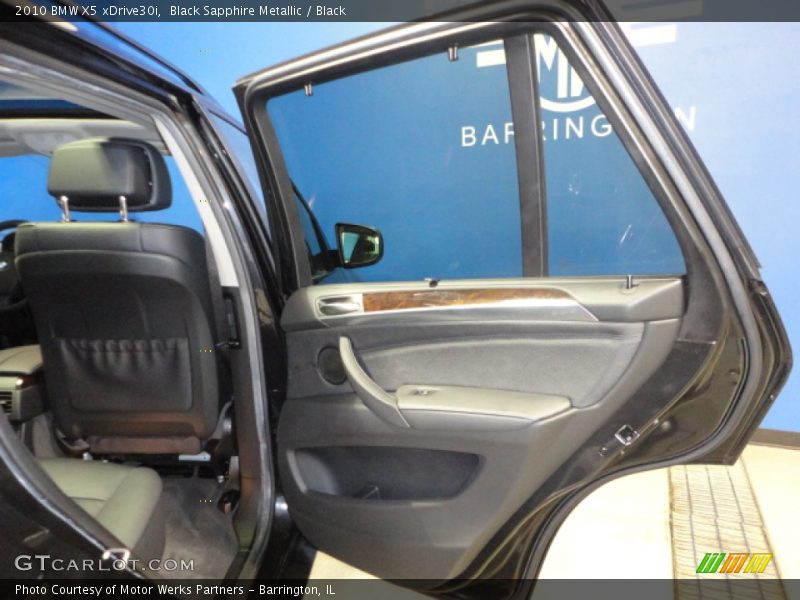 Black Sapphire Metallic / Black 2010 BMW X5 xDrive30i