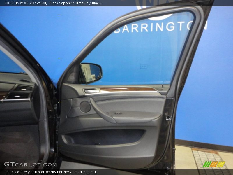 Black Sapphire Metallic / Black 2010 BMW X5 xDrive30i