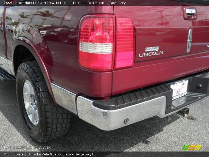 Dark Toreador Red Metallic / Dove Grey 2006 Lincoln Mark LT SuperCrew 4x4