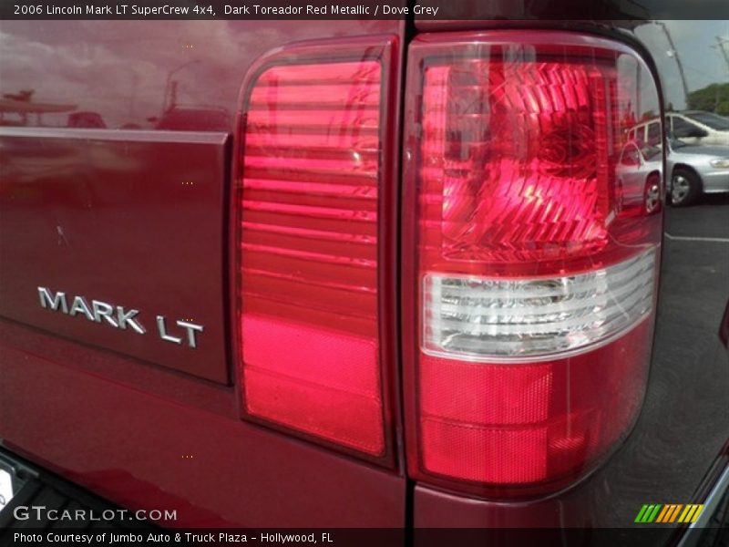 Dark Toreador Red Metallic / Dove Grey 2006 Lincoln Mark LT SuperCrew 4x4