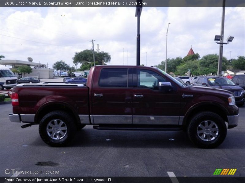 Dark Toreador Red Metallic / Dove Grey 2006 Lincoln Mark LT SuperCrew 4x4