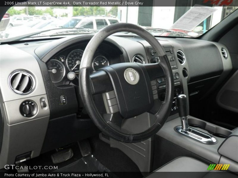 Dark Toreador Red Metallic / Dove Grey 2006 Lincoln Mark LT SuperCrew 4x4