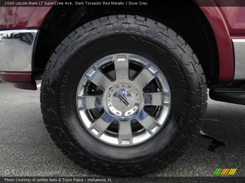 Dark Toreador Red Metallic / Dove Grey 2006 Lincoln Mark LT SuperCrew 4x4